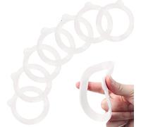 SPORTARC Lot de 15 joints de rechange en silicone pour bocaux en verre