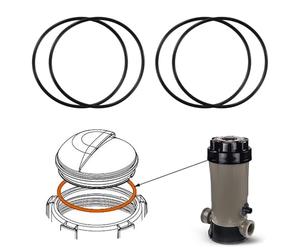 SPORTARC Lot de 4 joints toriques de chlorinateur de piscine, joint d'étanchéité de couvercle en caoutchouc de 14 cm pour Hayward CL200, CL220, CLX200K