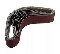 SPORTARC Lot de 7 bandes abrasives 50 x 686 mm pour ponceuse en métal et bois Grain 120-1000 pour ponceuse à bande