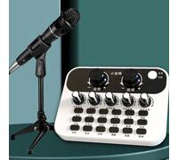 SPORTARC Mini diffuseur en direct, compatible 5 0, microphone à condensateur très sensible