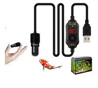 SPORTARC Petit chauffage submersible pour aquarium, mini aquarium - Chauffage USB - Thermostat submersible pour eau salée et eau douce