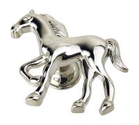 SPORTARC Poignée de placard élégante et fonctionnelle en forme de cheval pour améliorer votre espace de vie (argenté)