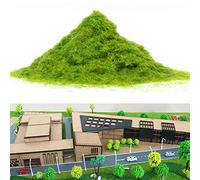 SPORTARC Poudre de gazon artificiel en nylon de 500 g pour modélisme ferroviaire - Modèle d'arbres - Gazon statique - Diorama de pelouse pour plantes aériennes - Paysage de train miniature