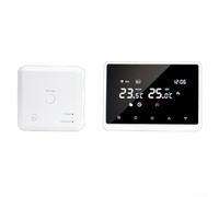 SPORTARC pour TUYA Thermostat Intelligent WiFi, contrôleur de température programmable, chaudière Murale/Chauffage au Sol sans Fil WiFi (Blanc)