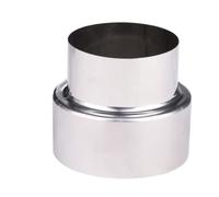 SPORTARC Raccord réducteur de conduit de cheminée en acier inoxydable Ø100 mm/Ø80 mm