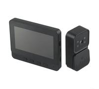 SPORTARC Sonnette vidéo intelligente sans fil avec carillon, interphone avec écran de 10,9 cm, sans WiFi visible