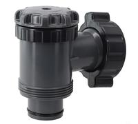 SPORTARC Valve à piston de rechange pour pompe de filtre de piscine, vanne d'entrée/sortie de 3,8 cm pour tuyau de 3,8 cm, connecteur fileté de 5,3 cm