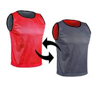 SPORTBIBS Maillots réversible de Football, Gilets Double Face, Chasubles pour Enfants, Juniors et Adultes, Chemises de Foot, Dossard Hommes et Femmes. Variété de Tailles et Couleurs, Non Logo