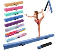 SportBob Poutre Gymnastique Pliable 270 cm, Poutre de Gymnastique Entraînement Portative pour Enfants et Adultes, Poutre d'equilibre vec Sac de Transport, pour débutants et Gymnastes Professionnels