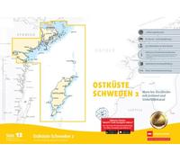 Sportbootkarten Satz 12: Ostküste Schweden 2 (Ausgabe 2026/2027): Mem bis Stockholm mit Gotland und Södertäljekanal