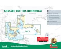 Sportbootkarten Satz 4: Großer Belt ornholm (Ausgabe 2026)