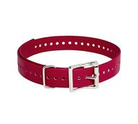 SportDOG Sangle de Collier de 2,5 cm - Imperméable et antirouille - Trous étroitement espacés pour Un Bon Ajustement - Rouge