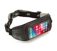 Sporteer Ceinture de Course Unisexe - Compatible avec iPhone 17/16/15 Pro Max, Galaxy S25 Ultra, Pixel et Autres téléphones Portables & Coques - Sac Banane Sport avec Fenêtre Tactile
