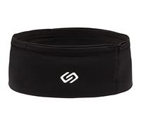 Sporteer VersaMax Ceinture de Course & Voyage Grande Capacité, Noir, L | Convient À Tous Les Téléphones Avec Coque. Sacoche Banane Anti-Vol À Double Rabat Pour Voyage, Passeport & Matériel Médical