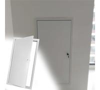 sportello ispezione Grand Panneau De Porte De Service Pour Mur/plafond/salle De Bain, Panneau D'accès Encastré En Alliage D'aluminium Avec Serrure Et Clés(70 x 70 cm/28 x 28 in)