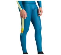 Sportful - Apex Tight - Pantalon de ski de fond - XXL - blue corsair / green / yellow