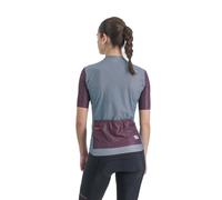 Sportful Checkmate Short Sleeve Jersey Bleu,Violet 2XL Femme
