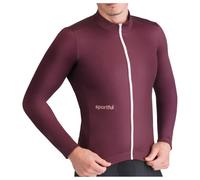 Sportful - Classic Thermal Jersey - Maillot de cyclisme - 3XL - deep bordeaux