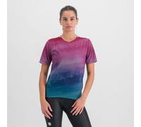 Sportful Flow Giara Women's T-Shirt XL Berry Blue/Pink
