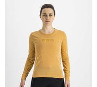 Sportful Giara Women's Long Sleeve T-Shirt S Golden Oak