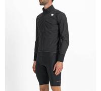 Sportful HOT PACK NO RAIN JACKET Homme Noir - Vestes et coupe-vent de cyclisme hommes XL