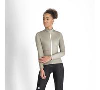 Sportful Maillot Thermal W Femme Vert d'eau - Maillots manches longues de cyclistes femmes S