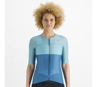 Sportful Pro Short Sleeve Jersey Bleu L Femme