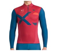 Sportful - Squadra Jersey - Veste de ski de fond - S - red rumba / teal blu