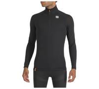 Sportful - Thermodynamic Mid Zipped Tee Long Sleeve - Sous-vêtement synthétique - XXL - black