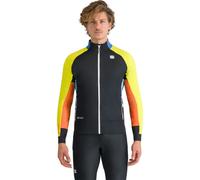 SPORTFUL Upcycle Apex Jacket - Homme - Noir / Orange / Jaune - taille XL- modèle 2026