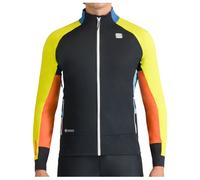 SPORTFUL Upcycle Apex Jacket - Homme - Noir / Orange / Jaune - taille S- modèle 2026