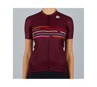 Sportful - Vélodrome Short Sleeve Jersey - Maillot vélo femme Red Wine - L