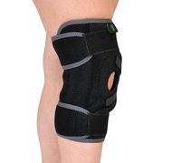 Sportherapy Genouillère Sport Universelle avec Supports Flexibles et Stabilisateur Rotulien | Genouillère Arthrose Genou en Néoprène Microperforé Respirant | Genouillère Rotulienne Protege Genoux