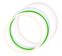 Sporti France Anneau D´agilité Rond 75 Cm