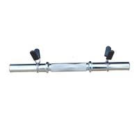 Sporti France Barre De Musculation + Disques De Serrage 2kg
