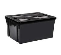 Sporti France Boîte De Rangement Avec Couvercle 20l