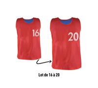 Sporti France Gilet D´entraînement Réversible 063236-34950 Numbered 5 Unités