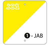 Sporti France Lot de 10 Balises d'orientation Plastique