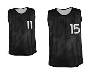 Sporti France Lot de 5 chasubles réversibles numérotées (N° 11 à 15)