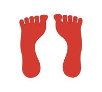 Sporti France Paires d'empreintes de Pieds