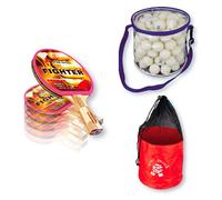 Sporti France Raquette De Tennis De Table Fighter+bag Pack