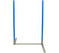 SPORTIKEL24 2by2 Weave Poles - Lot de 2 barres de slalom d'agilité avec base en métal - Pour l'entraînement et la construction de parcours - Extensible et mobile