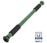 SPORTINATOR Barre de traction à fixer dans le cadre de la porte, pour votre salle de sport à domicile, longueur 60-102 cm, compacte, sûre et rapide sans perçage, capacité de charge jusqu'à 150 kg