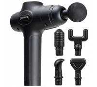 SPORTINATOR "Level Up" Pistolet de massage avec accessoires noir Taille :taille unique