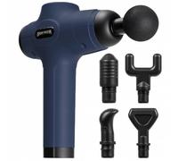 SPORTINATOR "Level Up" Pistolet de massage y compris les accessoires bleus Taille:taille unique