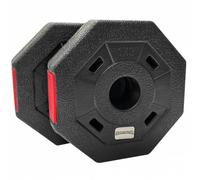 SPORTINATOR Plaques de pare-chocs de 1 kg Plaques de poids de fitness Set de 2 Taille :taille unique