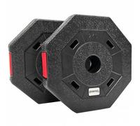 SPORTINATOR Plaques de pare-chocs de 2 kg Plaques de poids de fitness Set de 2 Taille :taille unique