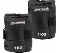 SPORTINATOR Poids pour poignets et chevilles 1kg 2 pièces Taille:2 x 1 kg