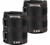 SPORTINATOR Poids pour poignets et chevilles 2kg 2 pièces Taille:2 x 2 kg