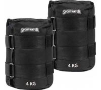 SPORTINATOR Poids pour poignets et chevilles 4kg 2 pièces Taille:2 x 4 kg